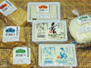 豆腐･ごま入豆腐･ざる豆腐・油揚･生揚･がんもどき　　松屋食品
